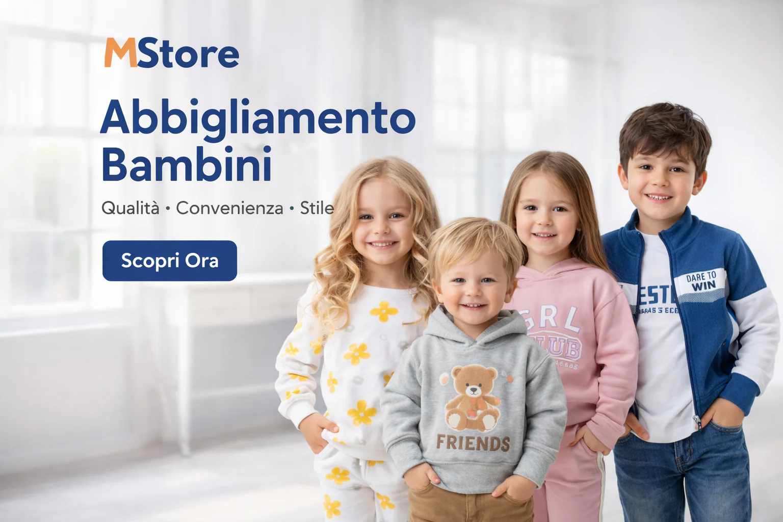 Vesti lo stile dei piccoli